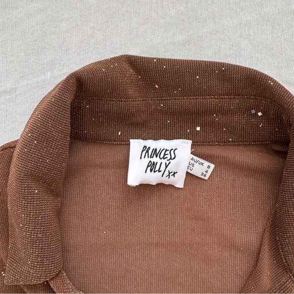 Princess Polly Brown Long Sleeve - Picture 3 of 3